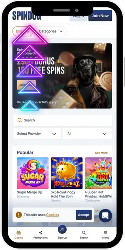 Spindog official site